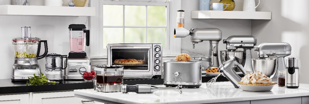 Discover new ways to create with countertop KitchenAid appliances Discover new ways to create with countertop KitchenAid appliances