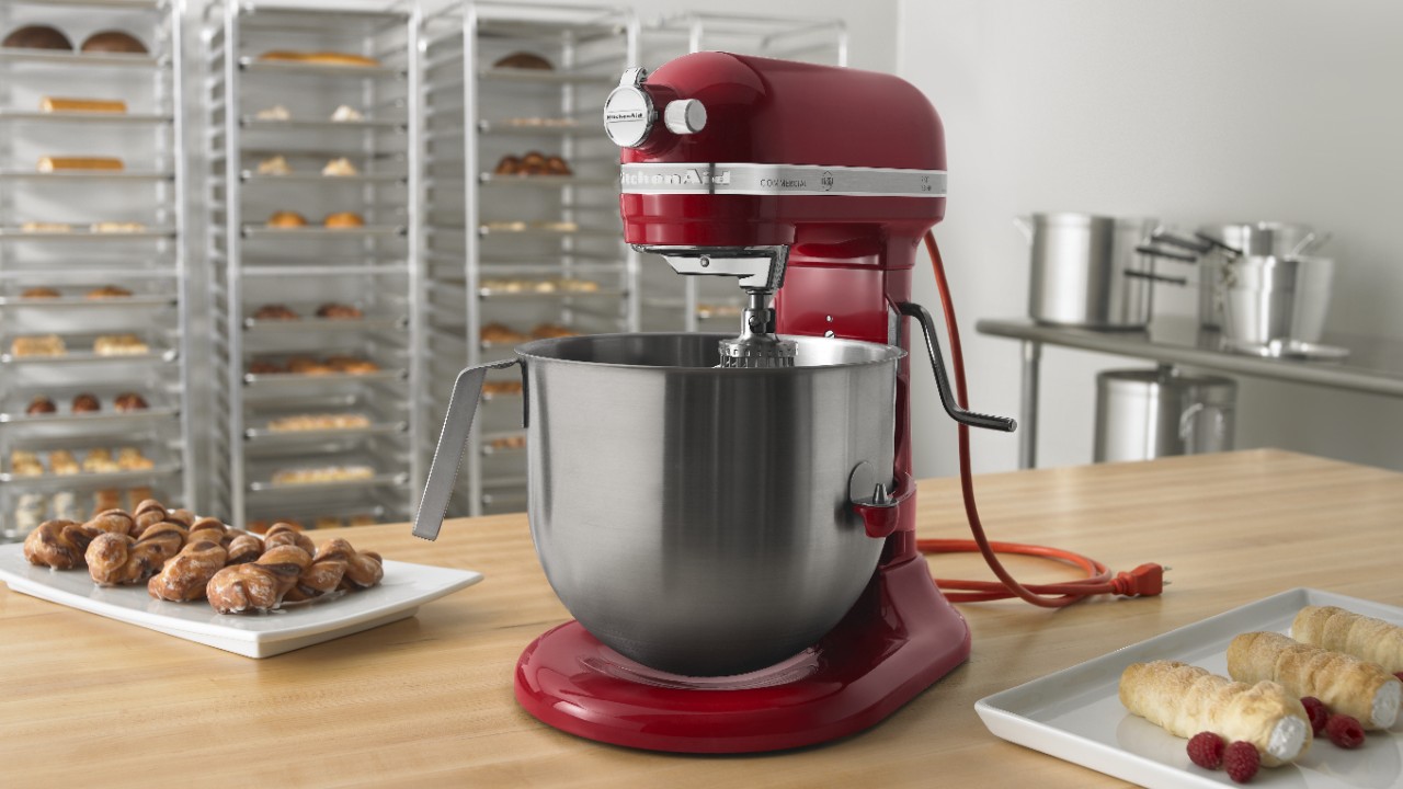 Professional stand mixers from KitchenAid help bring your culinary skills to the next level.