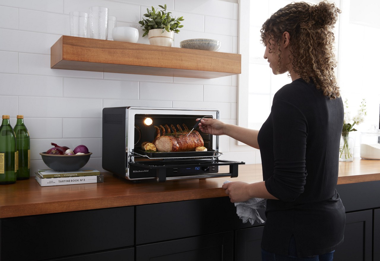Our countertop ovens use convection technology to evenly heat your food.