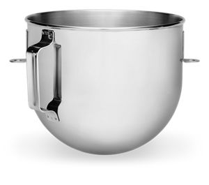 KitchenAid® 4.8 L Bowl-Lift Polished Stainless Steel Bowl with Flat Handle