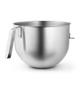 6.9 L Polished Stainless Steel Bowl with J Hook Handle